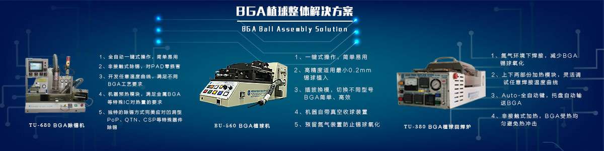 华体会电子BGA返修植球设备